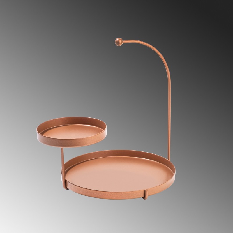 Aberto Design Decorative Metal Accessory Knıdos-A - Copper Copper
