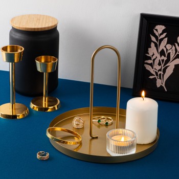 Decorative Metal Accessory Sımı-B - Gold Gold