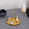 Aberto Design Decorative Metal Accessory Sımı-B - Gold Gold