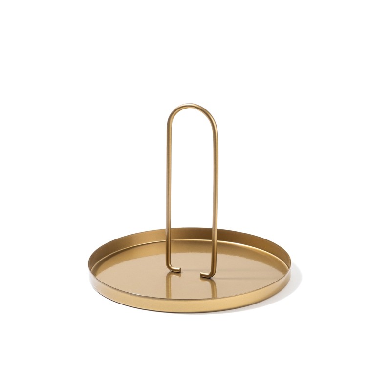 Aberto Design Decorative Metal Accessory Sımı-B - Gold Gold