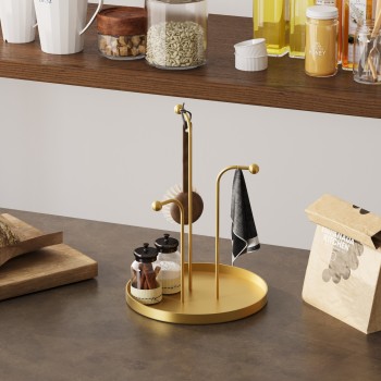 Decorative Metal Accessory Leros-B - Gold Gold