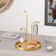 Decorative Metal Accessory Leros-B - Gold Gold Aberto Design Decorative Metal Accessory Leros-B - Gold Gold