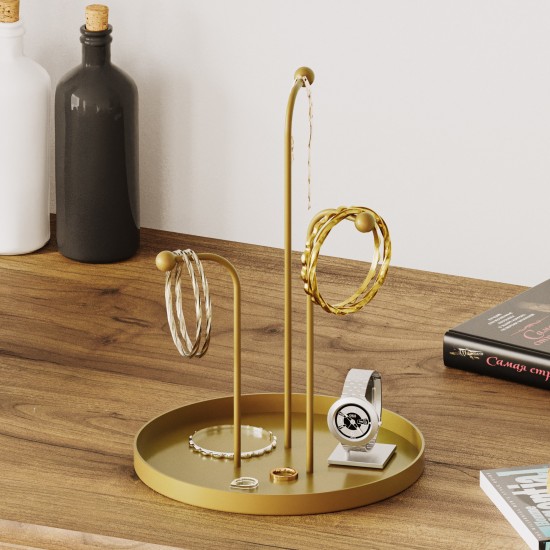 Decorative Metal Accessory Leros-B - Gold Gold Aberto Design Decorative Metal Accessory Leros-B - Gold Gold