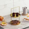 Aberto Design Decorative Metal Accessory Tılos-B - Gold Gold