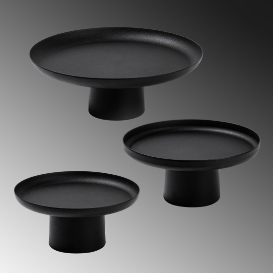 Decorative Metal Accessory Nısıros - Black Black Aberto Design Decorative Metal Accessory Nısıros - Black Black