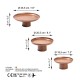 Aberto Design Decorative Metal Accessory Nısıros-A - Copper Copper
