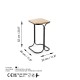 Coffee Table Shb-001-A Black
Natural Coffee Table Shb-001-A Black
Natural