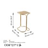 Coffee Table Shb-001-B Gold