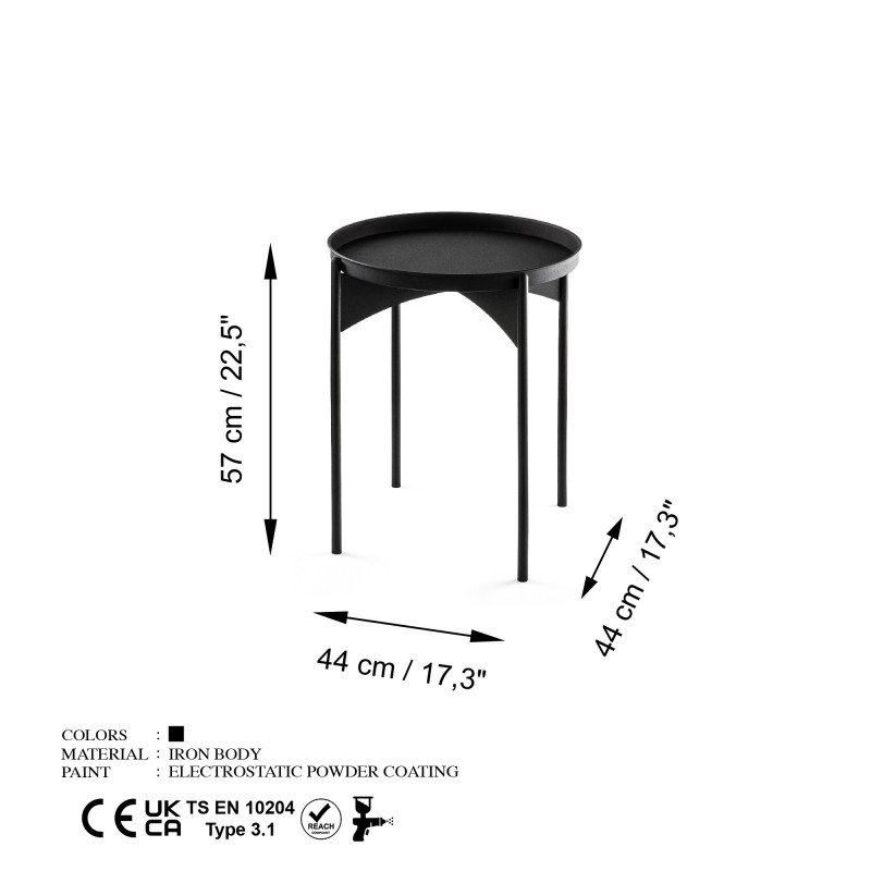 Coffee Table Shb-002-A Black