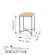 Coffee Table Shb-004 Black
Natural