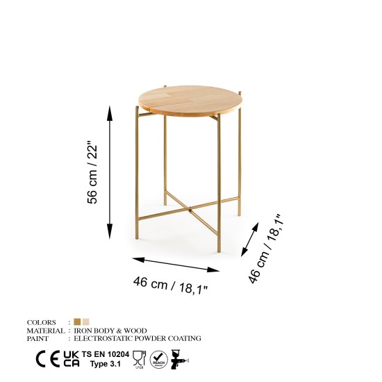 Coffee Table Shb-004-A Gold
Natural Coffee Table Shb-004-A Gold
Natural