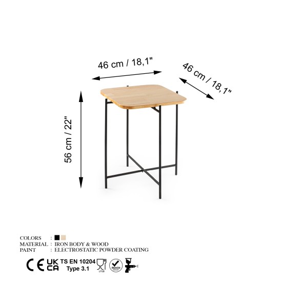 Coffee Table Shb-005 Black
Natural Coffee Table Shb-005 Black
Natural