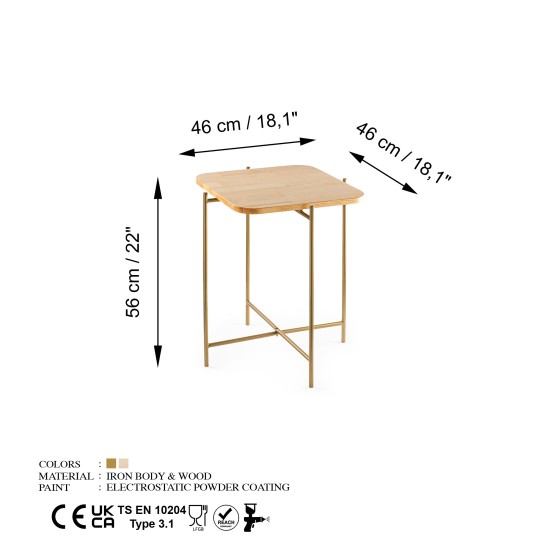 Coffee Table Shb-005-A Gold
Natural Coffee Table Shb-005-A Gold
Natural