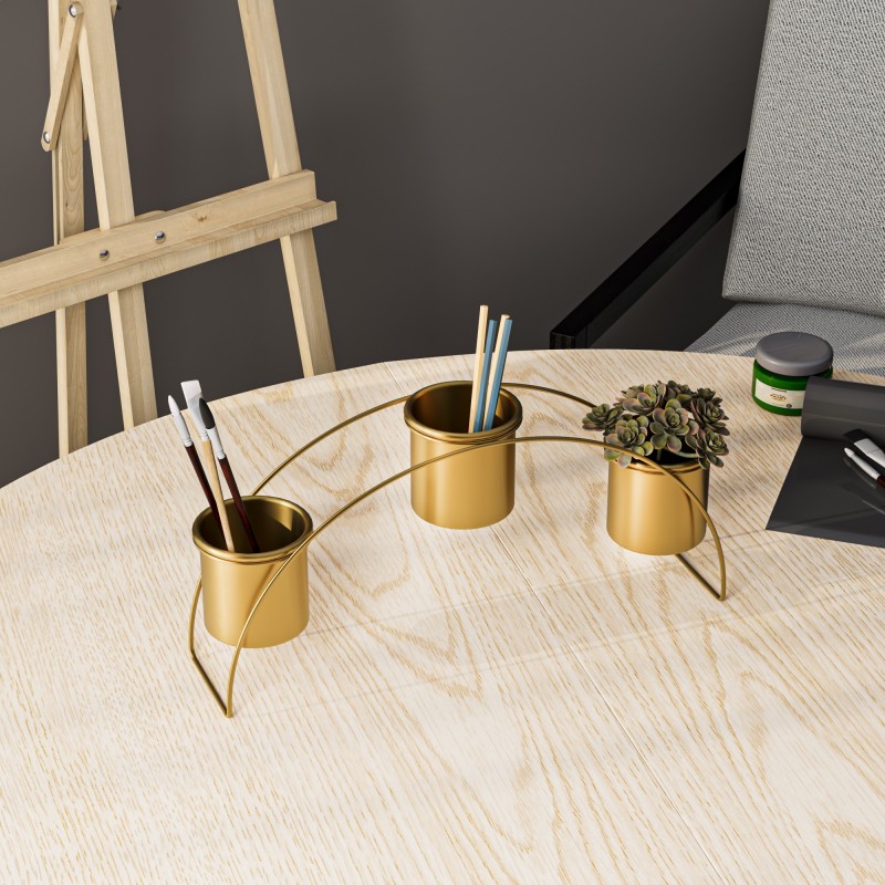 Aberto Design Decorative Metal Accessory GED-012 Gold