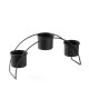 Decorative Metal Accessory GED-012-A Black Aberto Design Decorative Metal Accessory GED-012-A Black