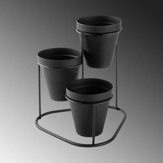 Decorative Metal Accessory GED-014 Black Aberto Design Decorative Metal Accessory GED-014 Black