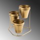 Aberto Design Decorative Metal Accessory GED-014-B Gold