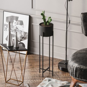 Decorative Pot GED-025 Black