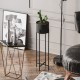 Aberto Design Decorative Pot GED-025 Black