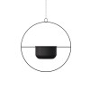 Aberto Design Decorative Pot Payanda - Black Black