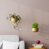 Aberto Design Decorative Pot Payanda - Gold Gold
