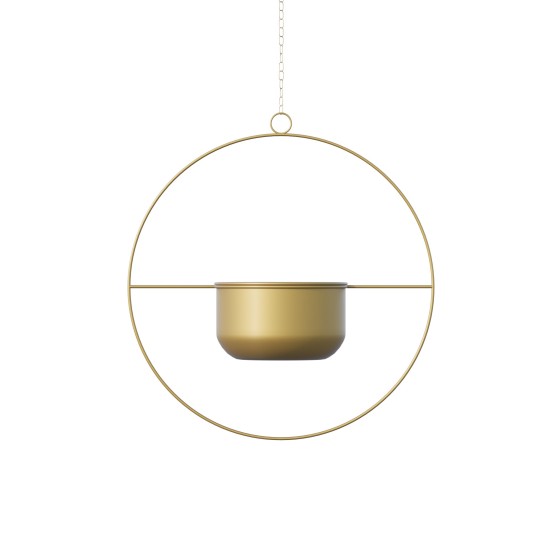 Decorative Pot Payanda - Gold Gold Aberto Design Decorative Pot Payanda - Gold Gold