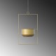 Aberto Design Decorative Pot Parapet - Gold Gold