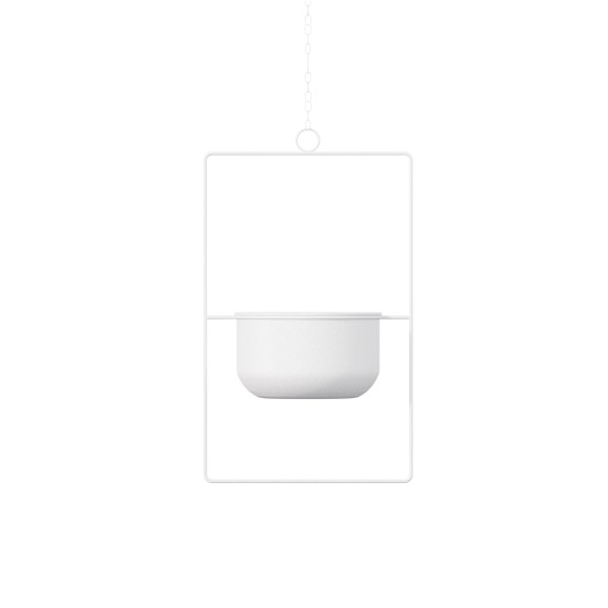 Decorative Pot Parapet - White White Aberto Design Decorative Pot Parapet - White White
