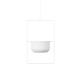 Decorative Pot Parapet - White White Aberto Design Decorative Pot Parapet - White White