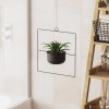 Aberto Design Decorative Pot Pandantif - Black Black