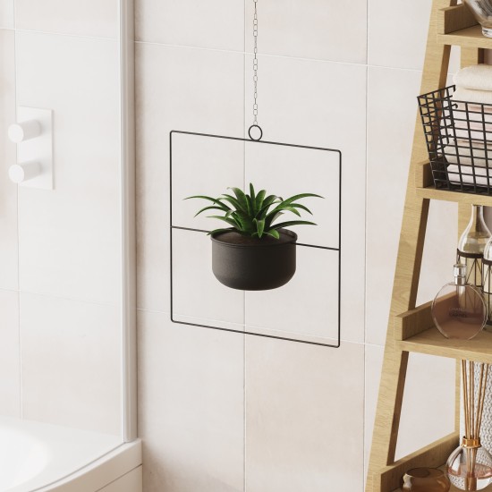 Decorative Pot Pandantif - Black Black Aberto Design Decorative Pot Pandantif - Black Black