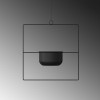 Aberto Design Decorative Pot Pandantif - Black Black