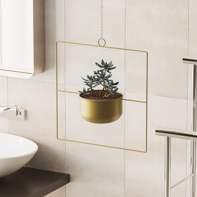 Aberto Design Decorative Pot Pandantif - Gold Gold