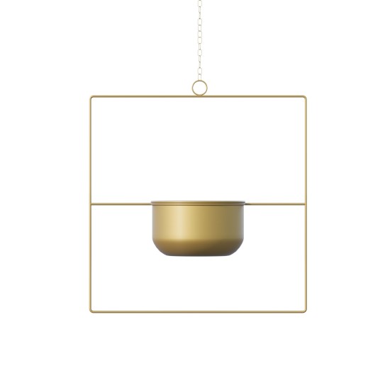 Aberto Design Decorative Pot Pandantif - Gold Gold