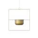 Aberto Design Decorative Pot Pandantif - Gold Gold