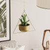 Aberto Design Decorative Pot Harpusta - Gold Gold