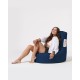 Garden Bean Bag Lina - Dark Blue Dark Blue Atelier del Sofa Garden Bean Bag Lina - Dark Blue Dark Blue