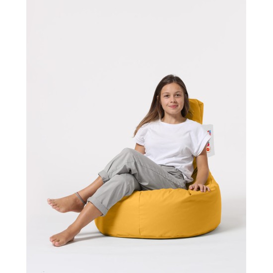 Garden Bean Bag Lina - Yellow Yellow Atelier del Sofa Garden Bean Bag Lina - Yellow Yellow