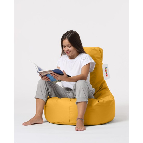 Garden Bean Bag Lina - Yellow Yellow Atelier del Sofa Garden Bean Bag Lina - Yellow Yellow