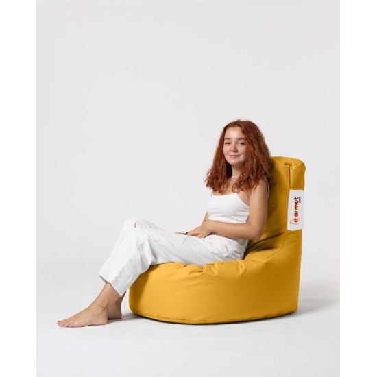 Garden Bean Bag Lina - Yellow Yellow Atelier del Sofa Garden Bean Bag Lina - Yellow Yellow