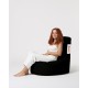 Atelier del Sofa Garden Bean Bag Lina - Black Black