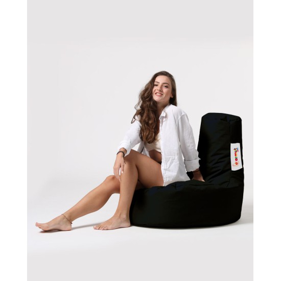 Atelier del Sofa Garden Bean Bag Lina - Black Black