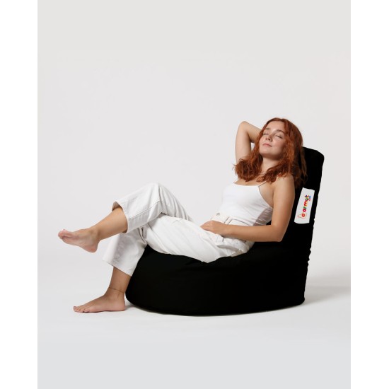 Atelier del Sofa Garden Bean Bag Lina - Black Black