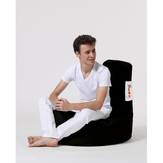Atelier del Sofa Garden Bean Bag Lina - Black Black