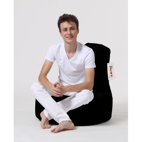 Atelier del Sofa Garden Bean Bag Lina - Black Black