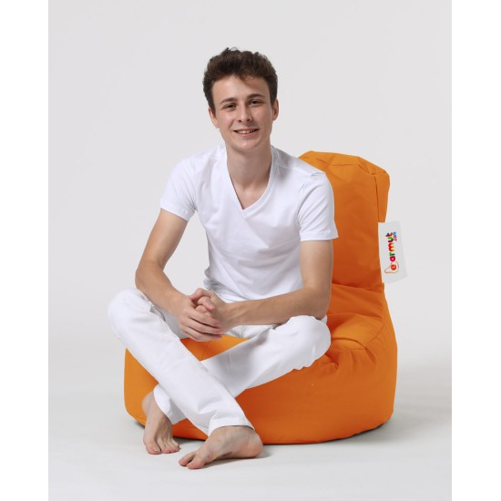 Atelier del Sofa Garden Bean Bag Lina - Orange Orange