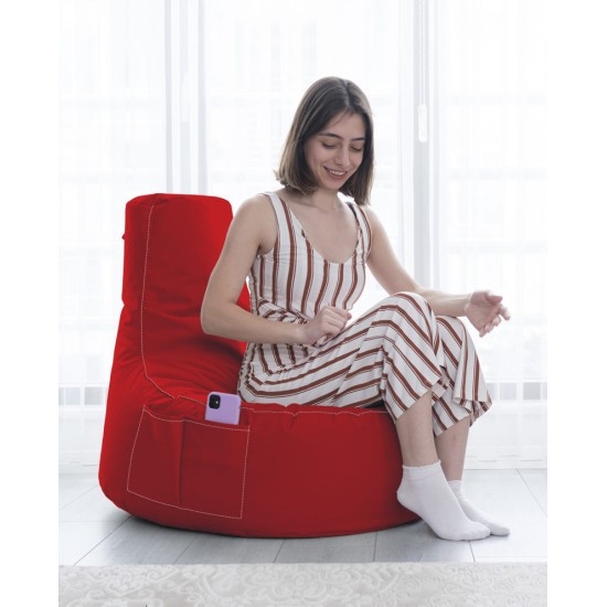 Garden Bean Bag EVA Sport - Red Red Atelier del Sofa Garden Bean Bag EVA Sport - Red Red
