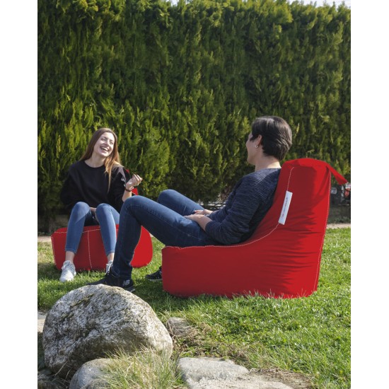 Garden Bean Bag EVA Sport - Red Red Atelier del Sofa Garden Bean Bag EVA Sport - Red Red