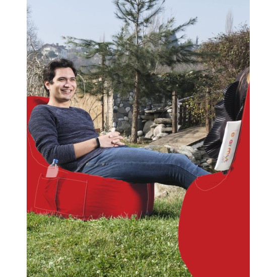 Garden Bean Bag EVA Sport - Red Red Atelier del Sofa Garden Bean Bag EVA Sport - Red Red