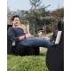 Garden Bean Bag EVA Sport - Black Black Atelier del Sofa Garden Bean Bag EVA Sport - Black Black